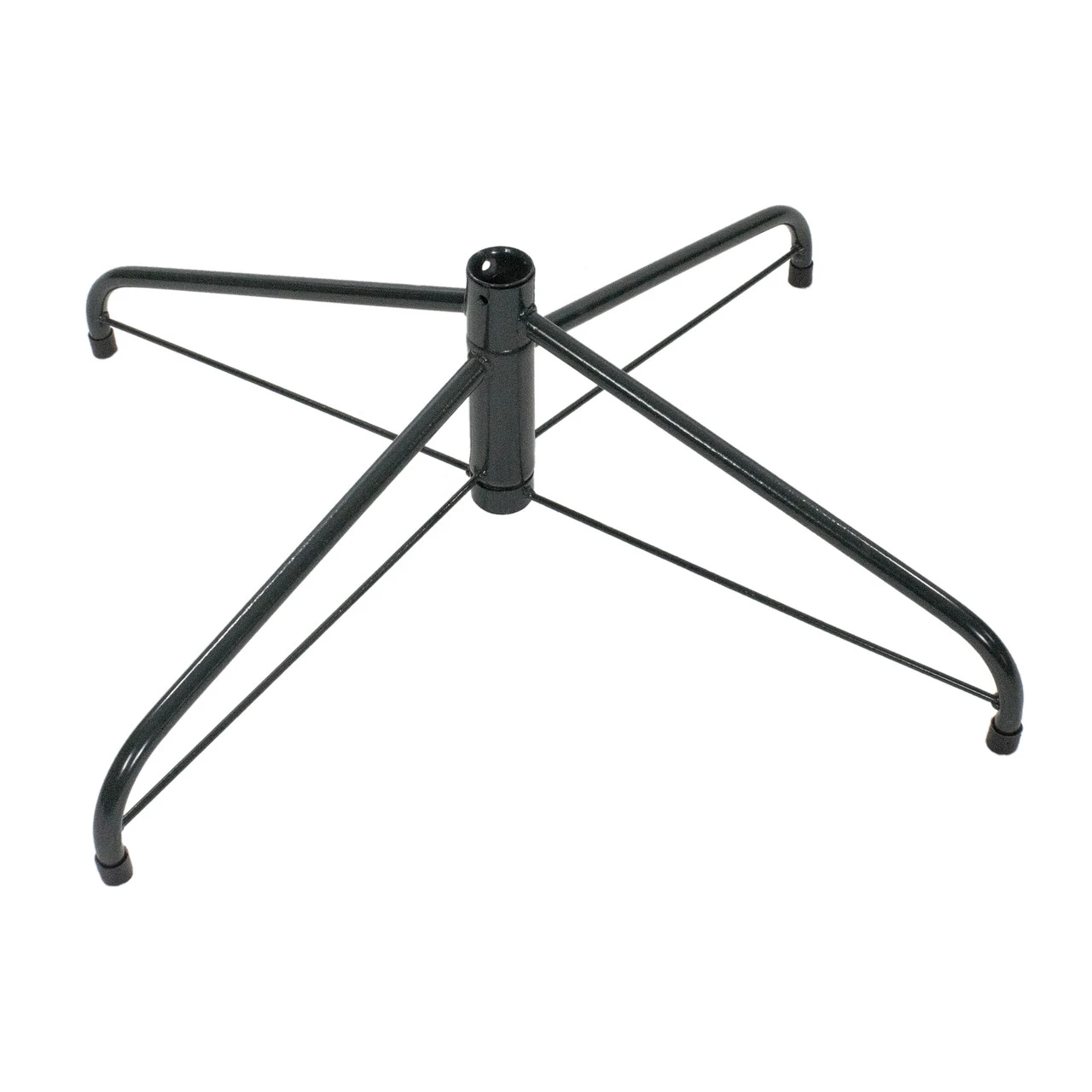 4.5' Pre-Lit Flocked Madison Pine Artificial Christmas Tree, Clear Lights - Image 6