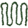 18' Pre-Lit Pine Two-tone Artificial Christmas Garland - Multicolor Lights