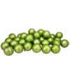 32ct Matte Kiwi Green Shatterproof Christmas Ball Ornaments 3.25" (80mm)