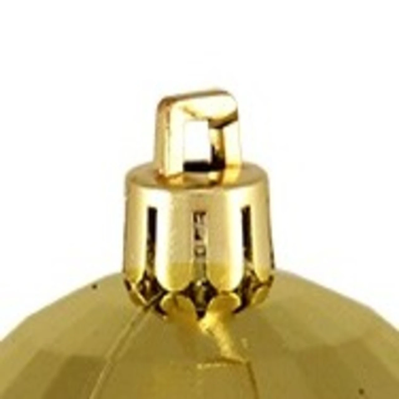 100ct Vegas Gold Shatterproof 3-Finish Christmas Ball Ornaments 2.5" (60mm) - Image 3