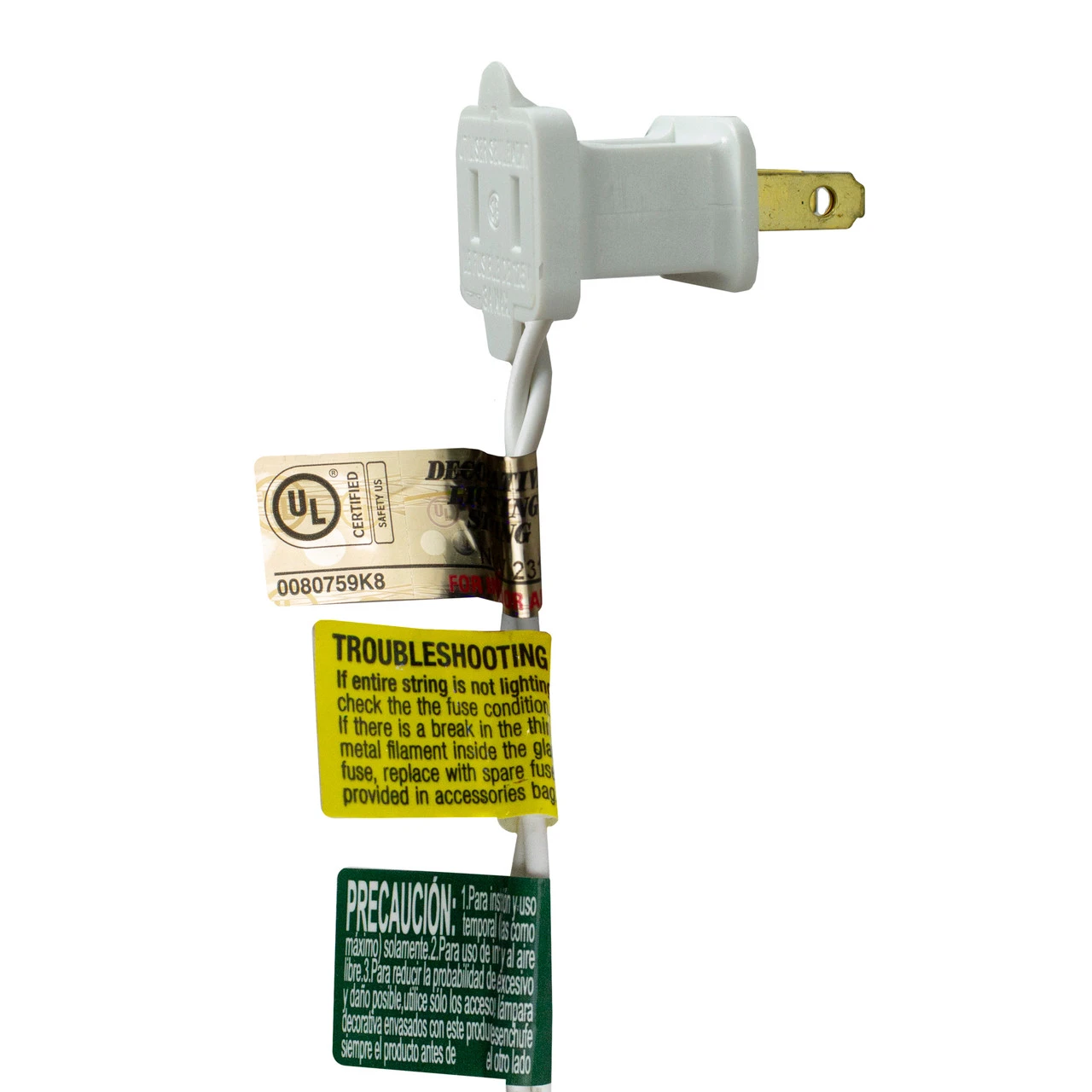 3' Pre-Lit Slim White Iridescent Pine Artificial Christmas Tree - Pink Lights - Image 5