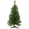 3' Pre-Lit Oakridge Noble Fir Artificial Christmas Tree, Clear Lights