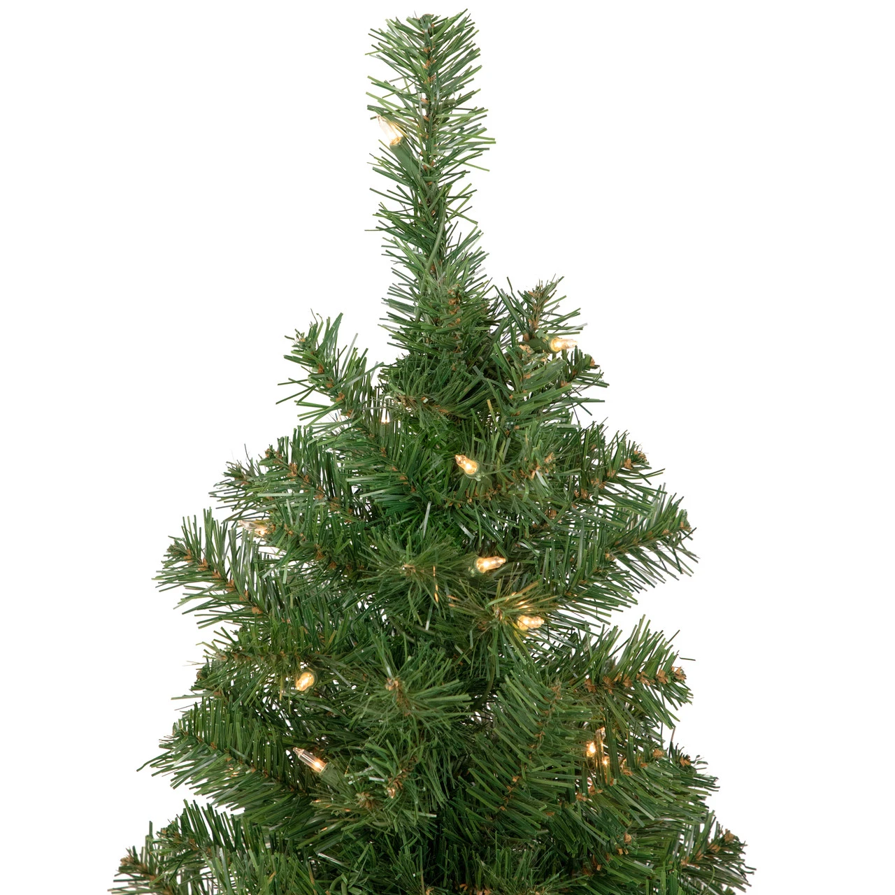 3' Pre-Lit Oakridge Noble Fir Artificial Christmas Tree, Clear Lights - Image 4