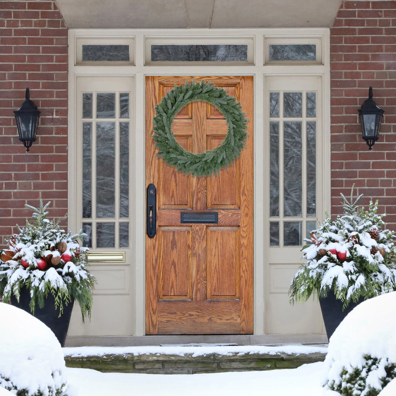 Granville Fraser Fir Artificial Christmas Wreath, 36-Inch, Unlit - Image 2