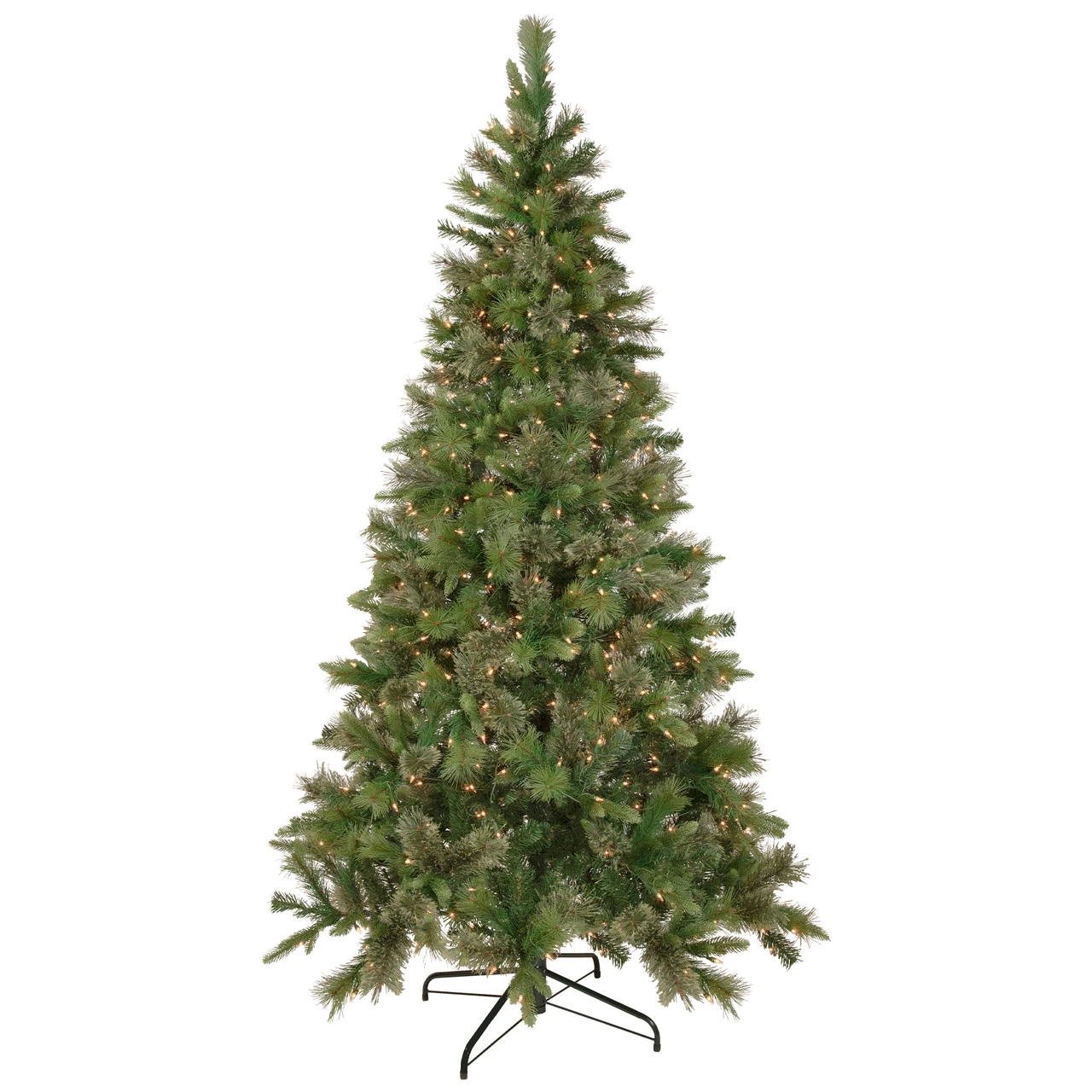 6.5' Pre-Lit Kingston Cashmere Pine Artificial Christmas Tree, Clear Lights