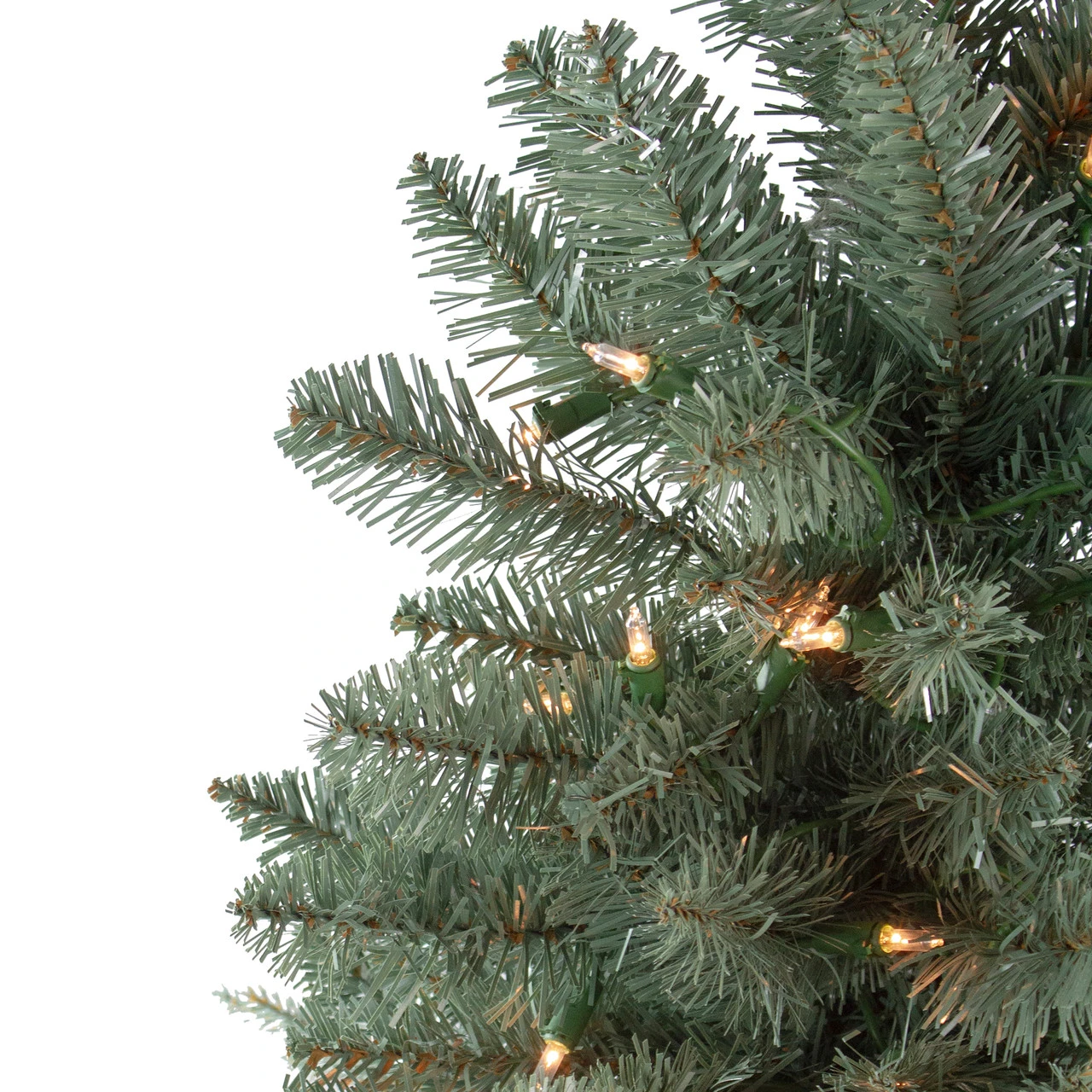 6.5' Pre-Lit Full Fairbanks Alpine Artificial Christmas Tree - Clear Lights - Image 3