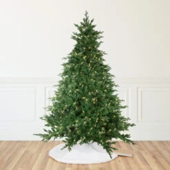 7.5' Pre-Lit Medium Minnesota Balsam Fir Artificial Christmas Tree - Warm Clear LED Lights