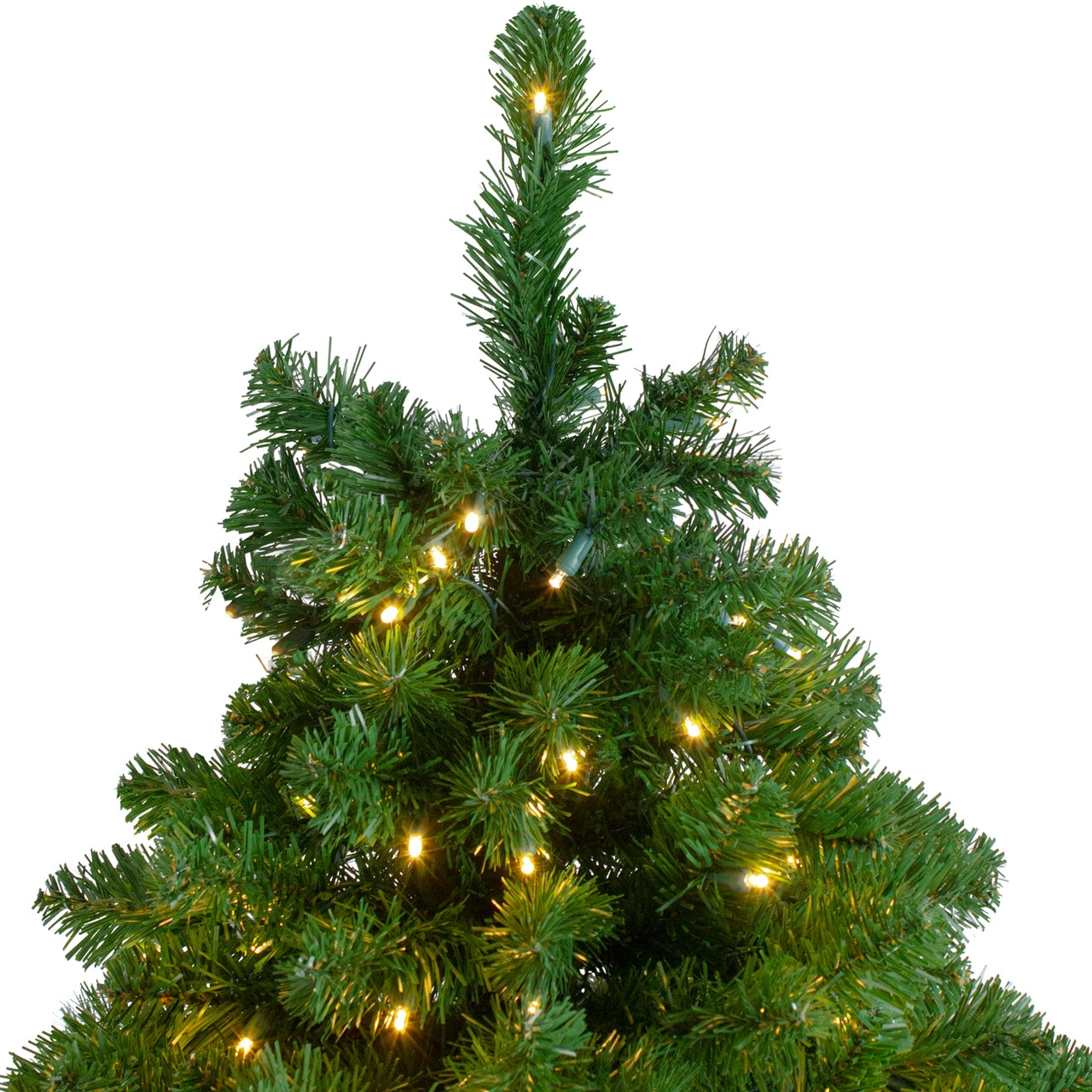 9' Pre-Lit Full Olympia Pine Artificial Christmas Tree - Warm White Lights - Image 4