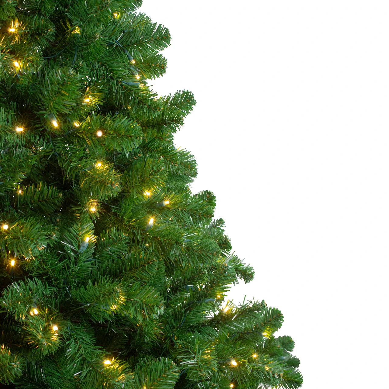9' Pre-Lit Full Olympia Pine Artificial Christmas Tree - Warm White Lights - Image 5