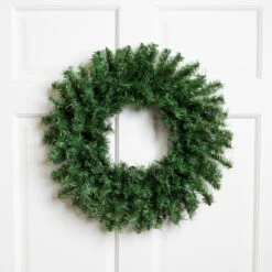 Canadian Pine Artificial Christmas Wreath, 20-Inch, Unlit