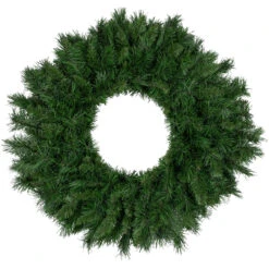 Lush Mixed Pine Artificial Christmas Wreath, 24-Inch, Unlit