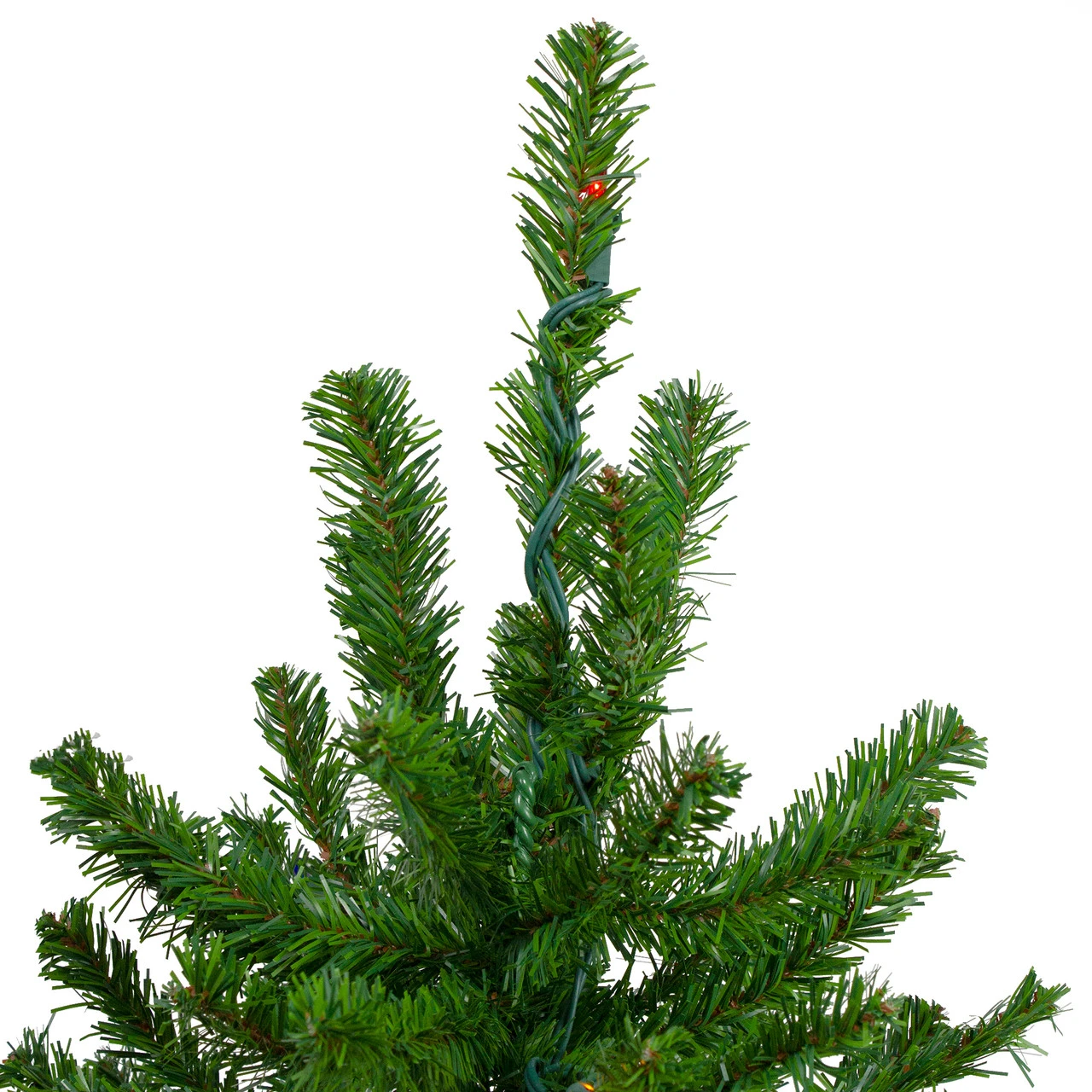 3' Pre-Lit Alpine Artificial Christmas Tree - Multi Lights - Image 4