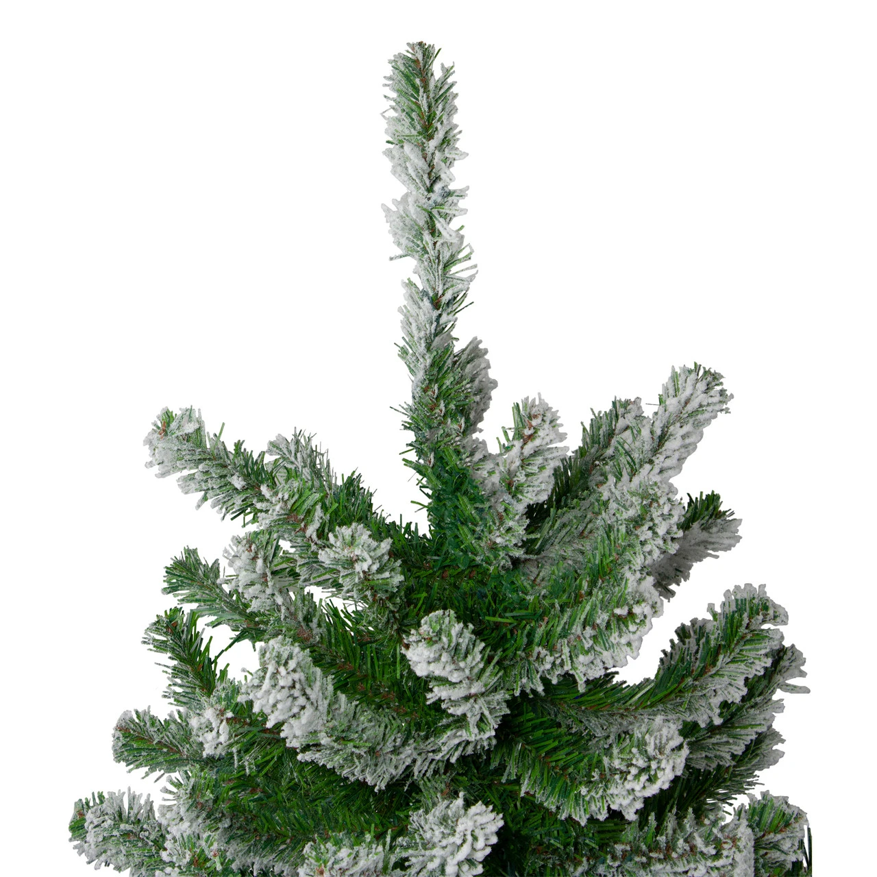 4' Flocked Alpine Artificial Christmas Tree - Unlit - Image 4