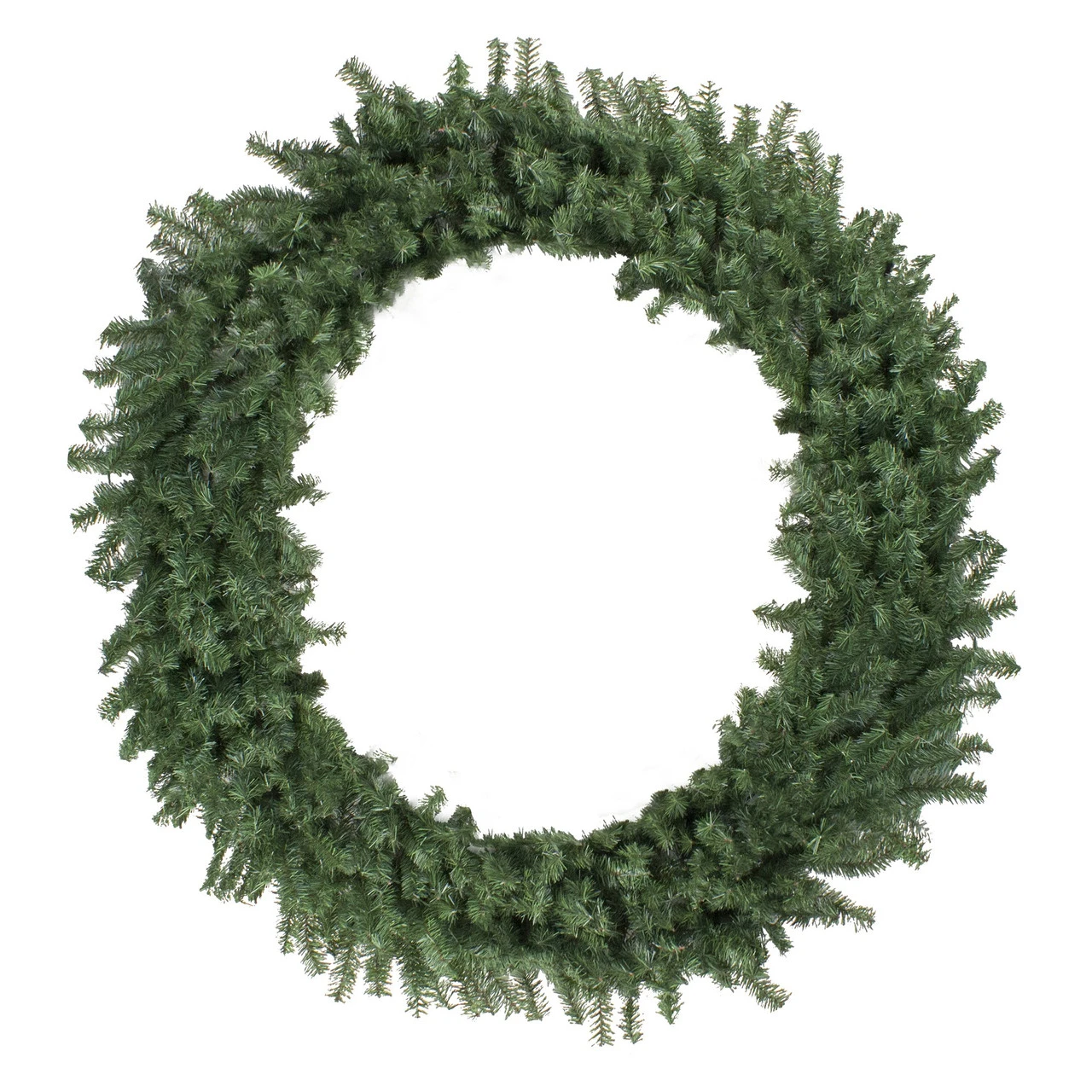 Canadian Pine Commercial Artificial Christmas Wreath, 72-Inch, Unlit - Image 3