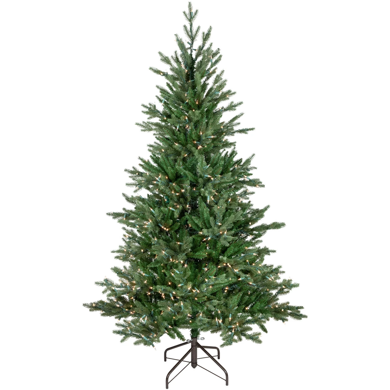 6' Pre-Lit Grande Spruce Artificial Christmas Tree, Clear Lights - Image 2