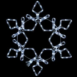 LED Rope Light Snowflake Commercial Christmas Decoration 5 Ft