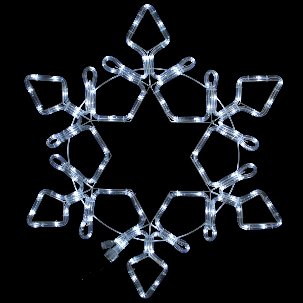 LED Rope Light Snowflake Commercial Christmas Decoration 5 Ft