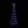 4ft LED Lighted Spiral Cone Tree Outdoor Christmas Decoration, Multi Lights