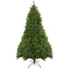 7.5' Pre-Lit Full Pike River Fir Artificial Christmas Tree - Multicolor LED Lights