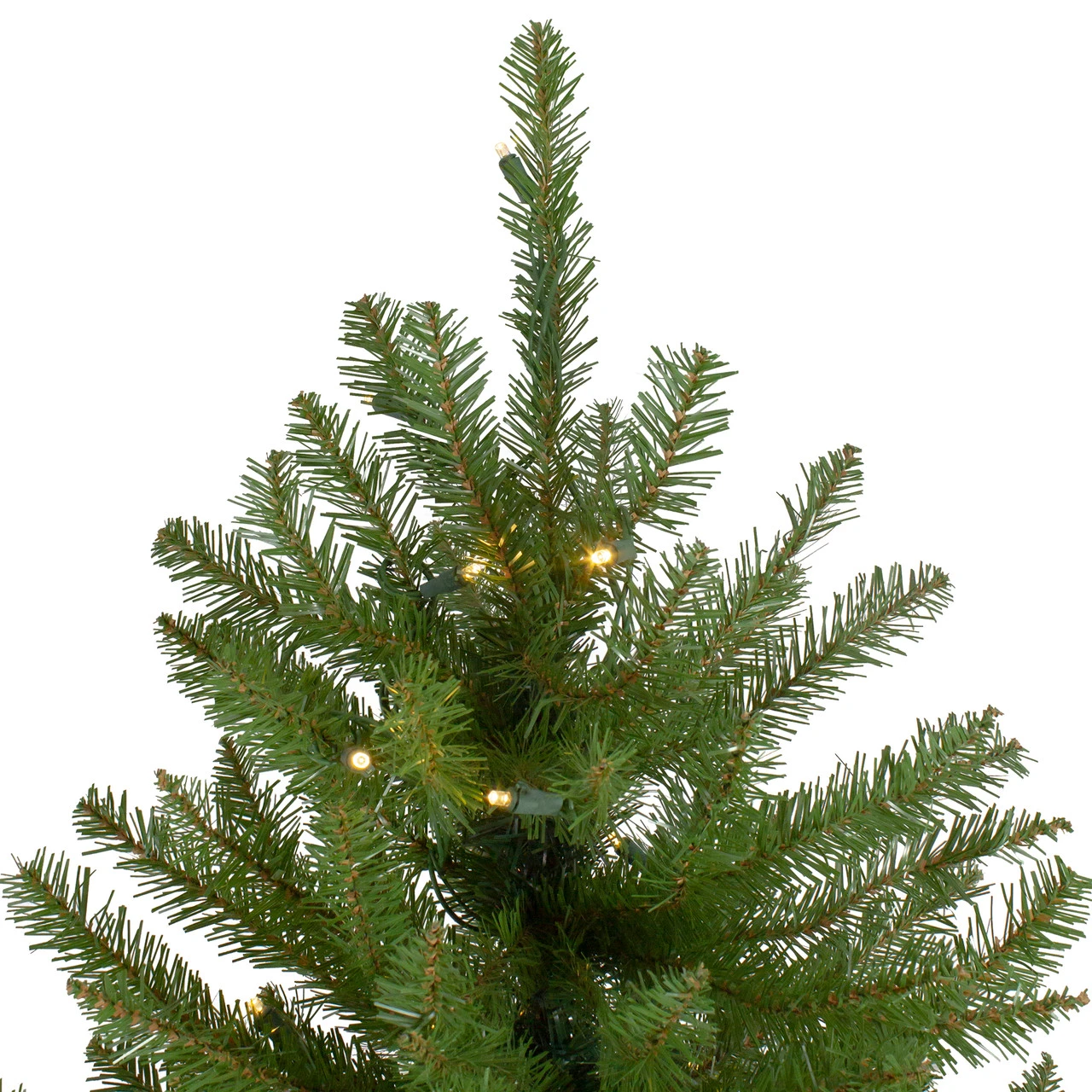 9' Green Pre-Lit Medium Northern Pine Artificial Christmas Tree - Clear LED Lights - Image 3