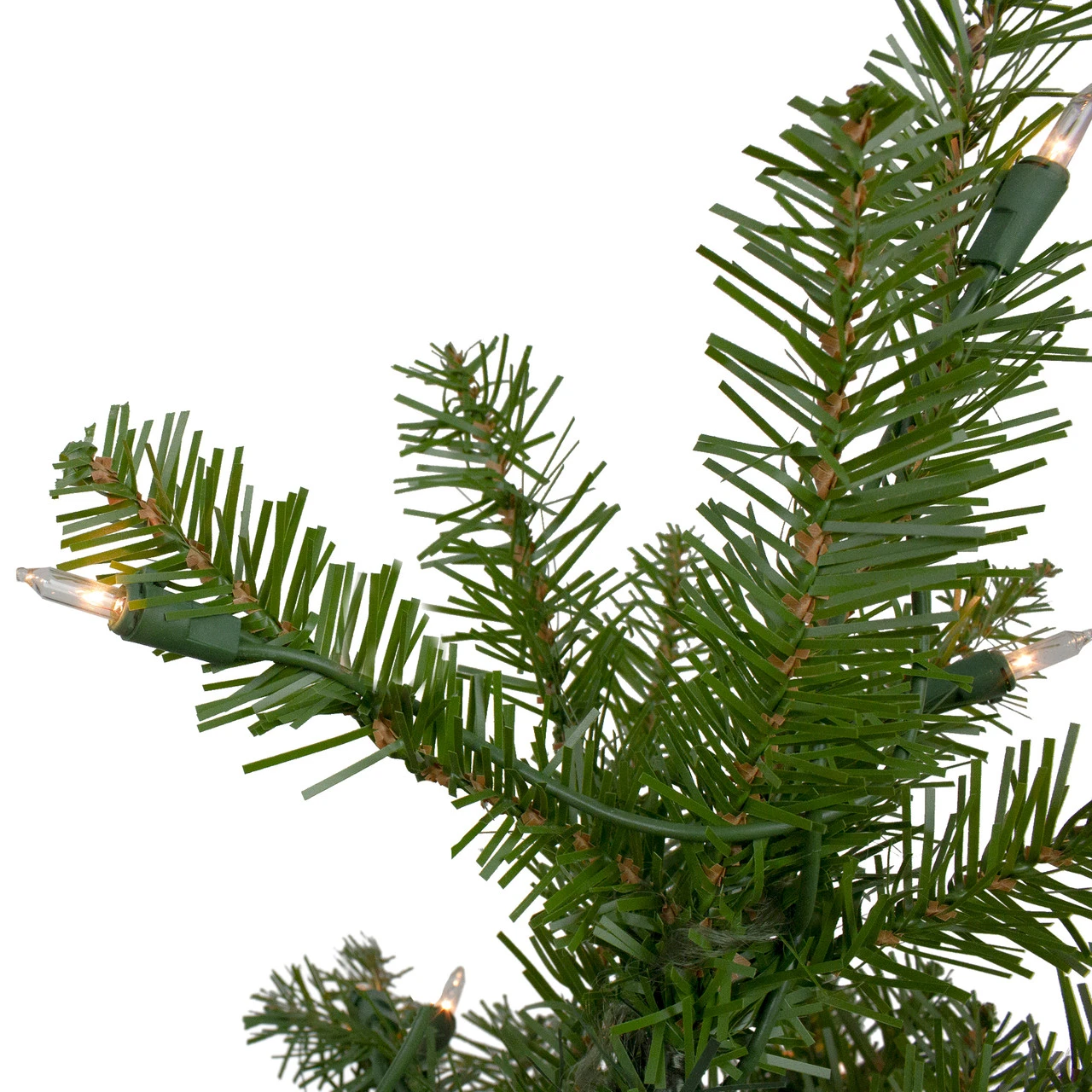 10' Pre-Lit Green Medium Northern Pine Artificial Christmas Tree - Clear Lights - Image 4