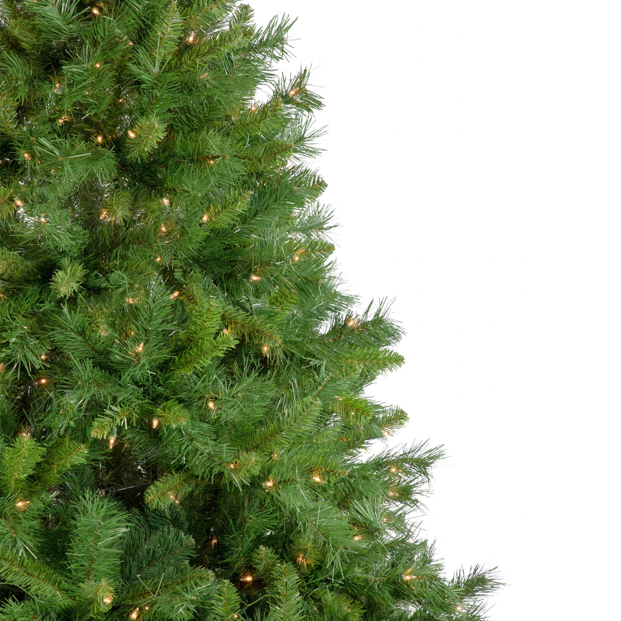 6.5' Pre-Lit Chatham Pine Artificial Christmas Tree, Clear Lights - Image 3