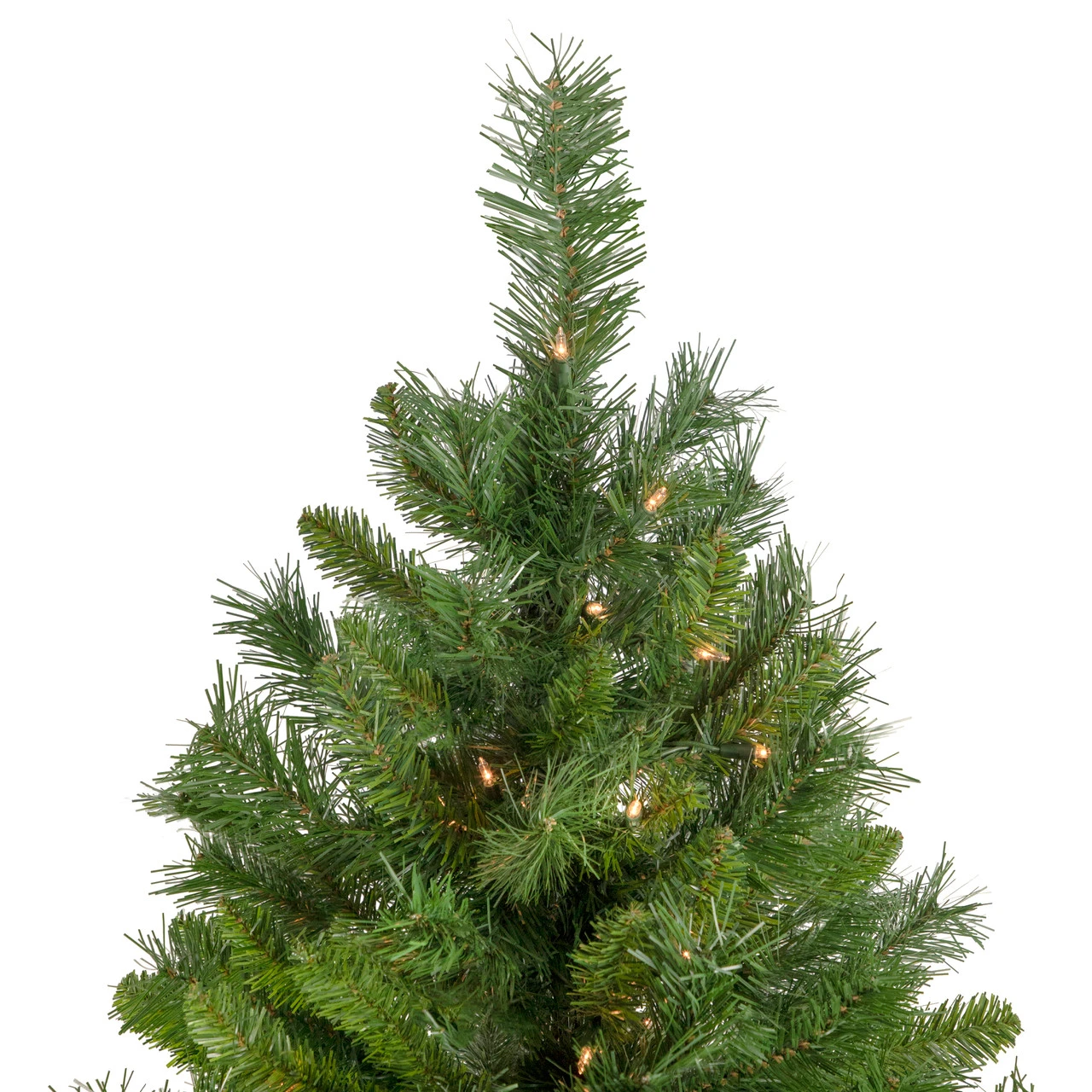 6.5' Pre-Lit Chatham Pine Artificial Christmas Tree, Clear Lights - Image 4
