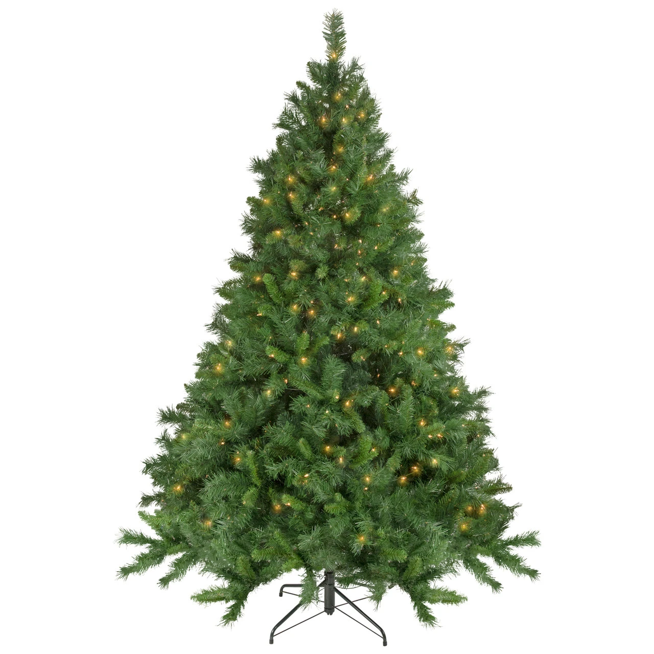 6.5' Pre-Lit Chatham Pine Artificial Christmas Tree, Clear Lights