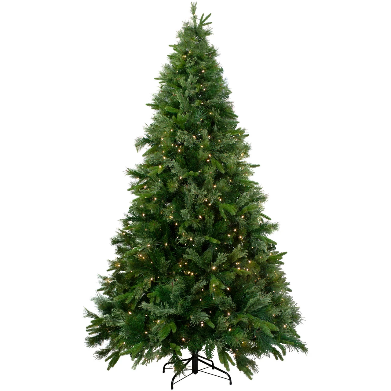 9.5' Pre-Lit Full Ashcroft Cashmere Pine Artificial Christmas Tree - Clear Dura-Lit Lights