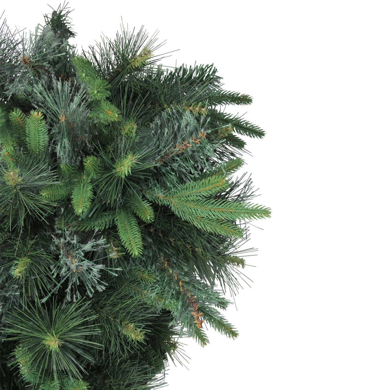 46" Ashcroft Cashmere Pine Artificial Christmas Teardrop Swag - Unlit - Image 2