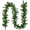 9' X 10" Pre-Lit Dorchester Pine Artificial Christmas Garland, Clear Lights