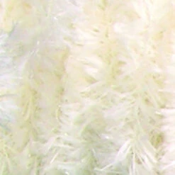 Ivory Fuzzy Boa Party Garland 0.75" X 55 Yards