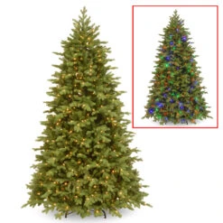 7.5’ Pre-Lit Princeton Fraser Fir Artificial Christmas Tree – Dual Color LED Lights