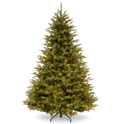 7.5’ Pre-Lit Ridgedale Fir Artificial Christmas Tree – Warm White LED Lights