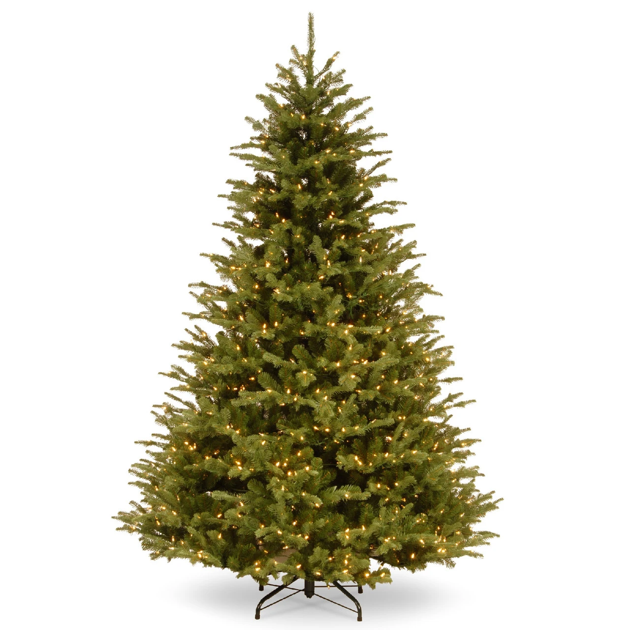 7.5’ Pre-Lit Ridgedale Fir Artificial Christmas Tree – Warm White LED Lights