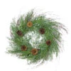 30" Mixed Cedar Pine Cone And Juniper Berry Artificial Christmas Wreath - Unlit