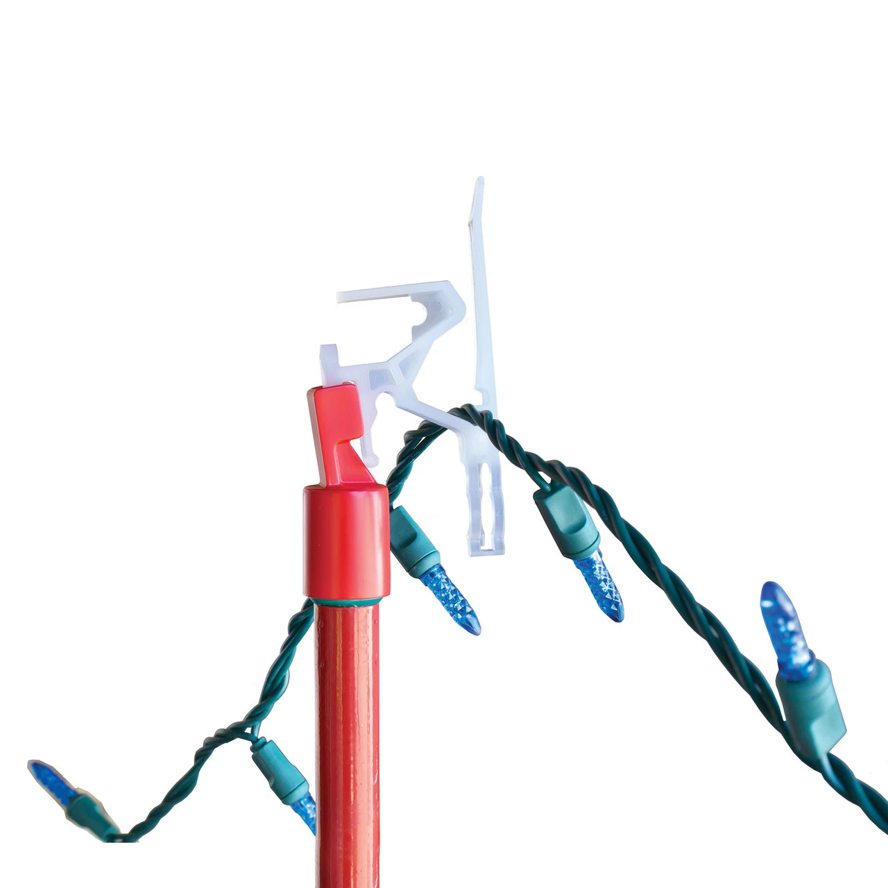 Set Of 25 Ladderless Red And Green Light Hanging Kit, 11ft - Image 5