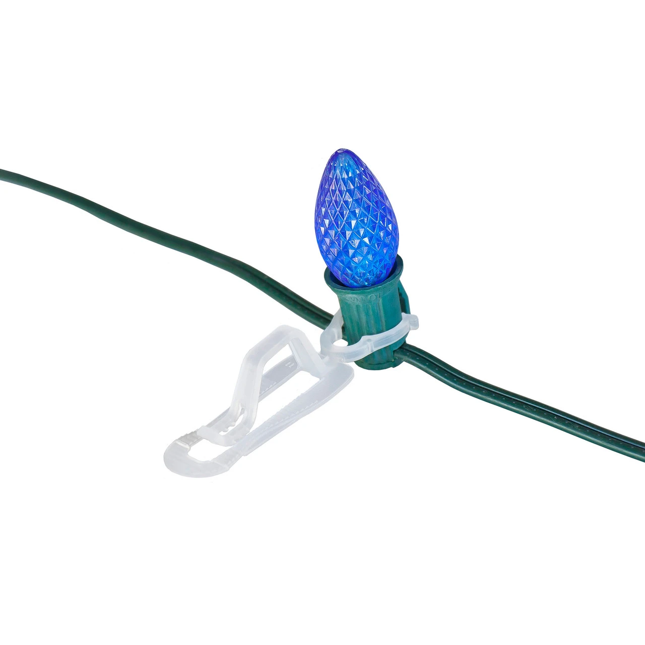 1000ct Clear Gutter And Shingle Christmas Light Clips - Image 5