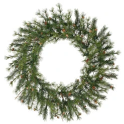 Mixed Country Pine Artificial Christmas Wreath - 60-Inch, Unlit