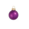 40ct Soft Plum Purple Glass Pearl Christmas Ball Ornaments 1.25" (30mm)