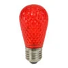 Club Pack Of 25 LED Red Replacement Christmas Light Bulbs - E26 Base