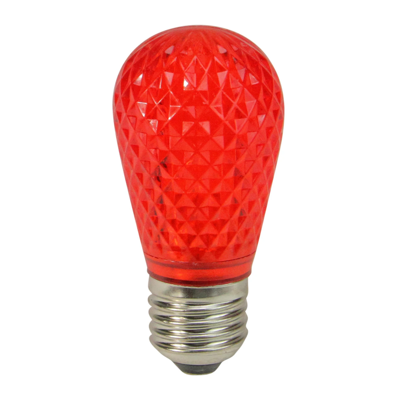 Club Pack Of 25 LED Red Replacement Christmas Light Bulbs - E26 Base