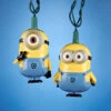 Set Of 10 Blue And Yellow Colored Despicable Me Minion Novelty Christmas Lights 1.75'
