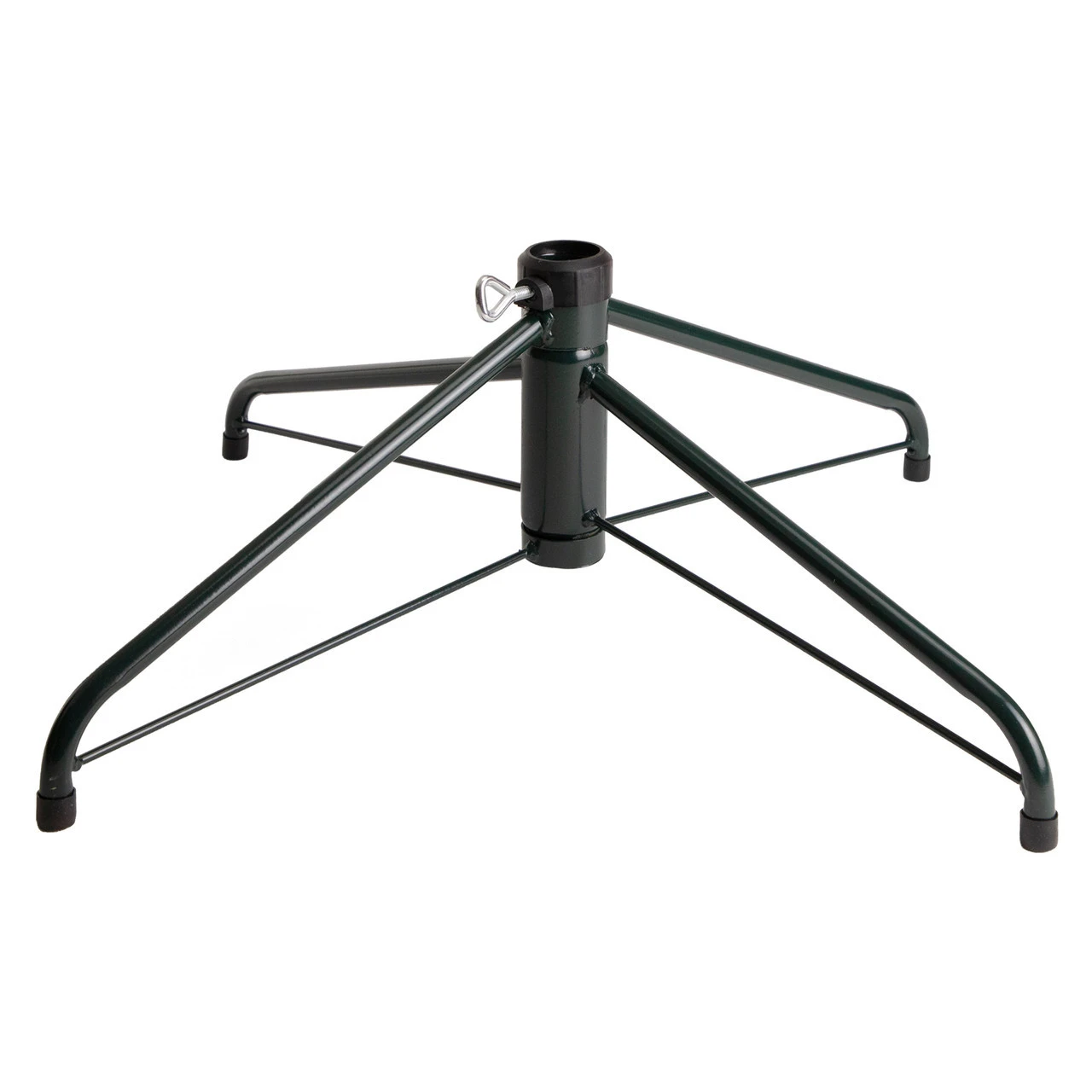 4.5' Pre-Lit Medium Flocked Winema Pine Artificial Christmas Tree - Clear Lights - Image 3