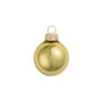 12ct Sun Yellow Shiny Glass Christmas Ball Ornaments 2.75" (70mm)