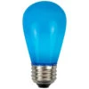 Pack Of 25 Opaque LED S14 Blue Christmas Replacement Bulbs